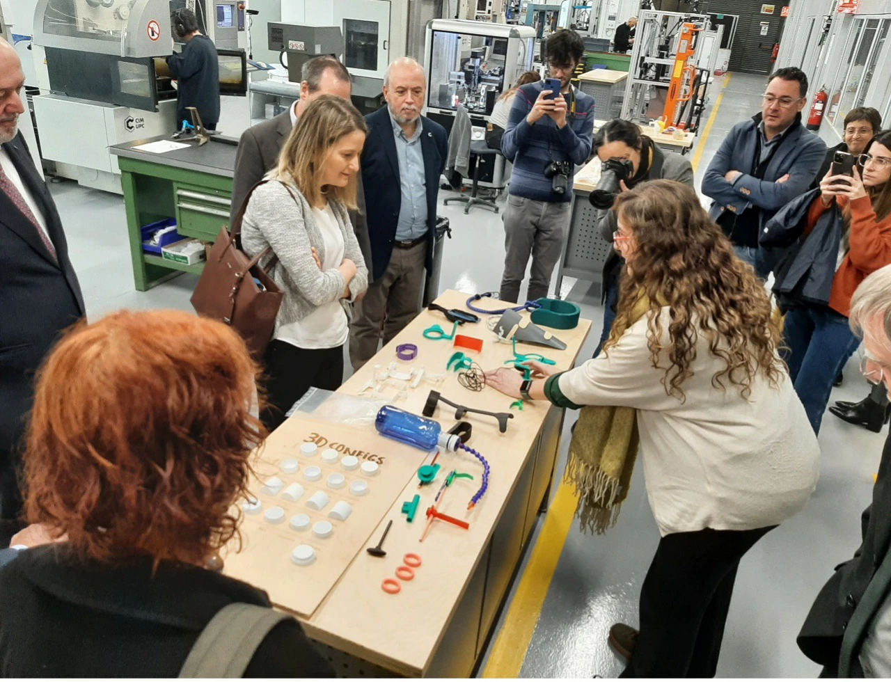 La Consellera de Drets Socials visita la Xarxa Rehab-Lab